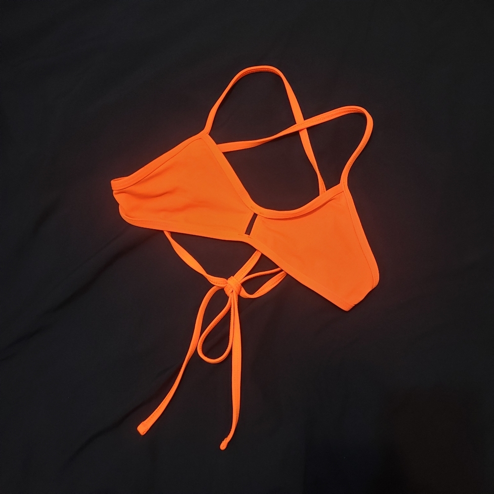 Jolyn - Vent Tieback Bikini Top - Sunkist